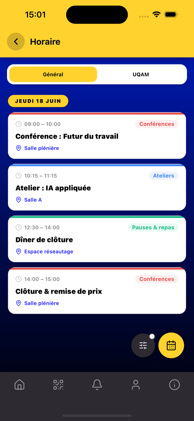 Balto — Schedule