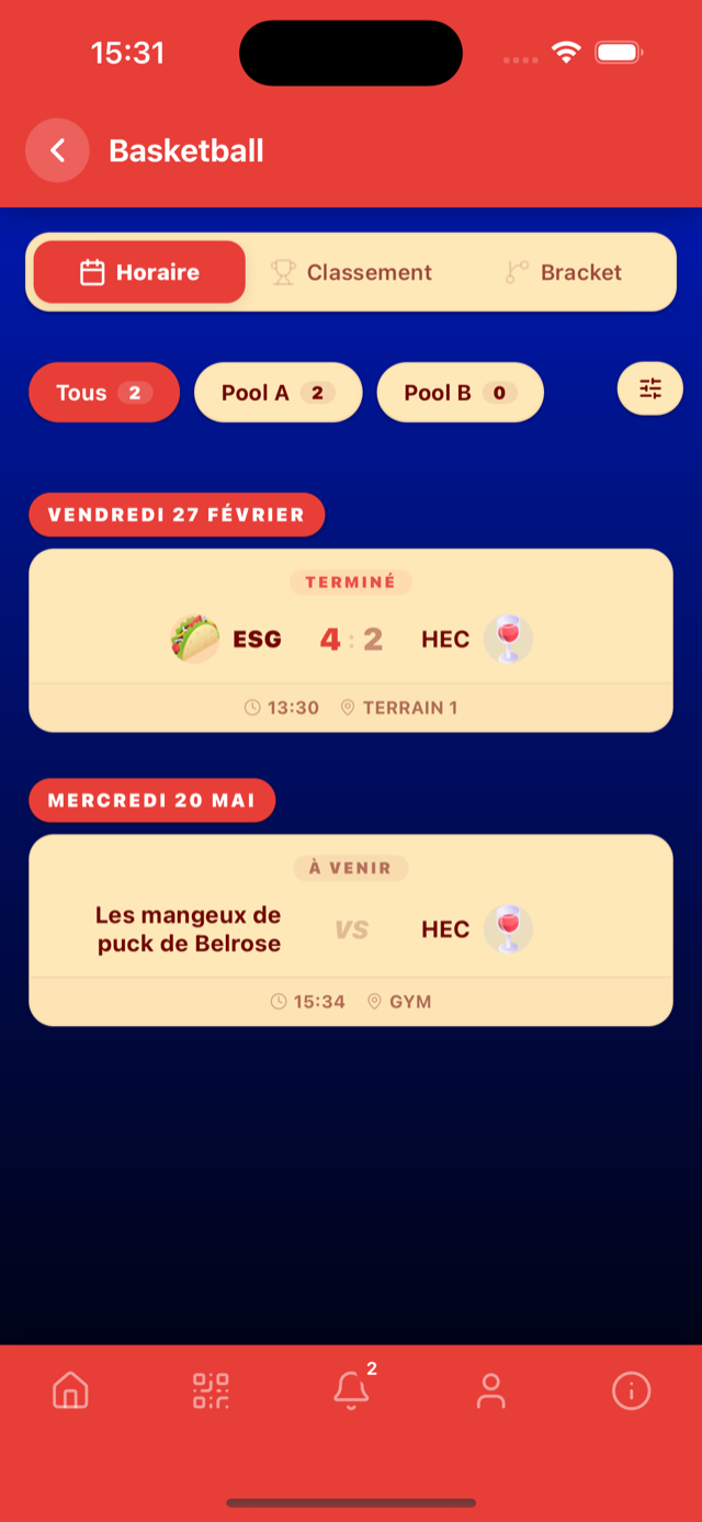 Balto — Sports & tournaments